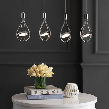 Orion Adjustable Modern Integrated Cluster LED Metal Pendant